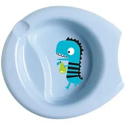 Тарілка Chicco Easy Feeding, 6м+, синий (16001.40.20)