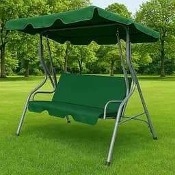 Гойдалка Leobro з подушками на 3 особи Relax Green