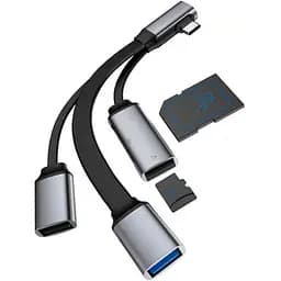 Многофункциональный адаптер преобразователь Xiaomi Type-C - Hagibis ACL05