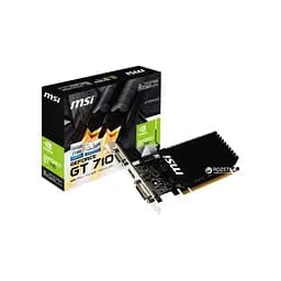 Відеокарта GeForce GT710 2048Mb MSI (GT 710 2GD3H LP) - мініатюра 2