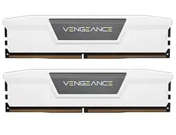 Модуль пам'яті Corsair DDR5 32GB (2x16) Vengeance 6000Mhz XMP/EXPO White (CMK32GX5M2E6000Z36W)