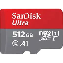 Карта пам'яті SanDisk 512GB microSDXC class 10 UHS-I Ultra (SDSQUAC-512G-GN6MA) - мініатюра 2