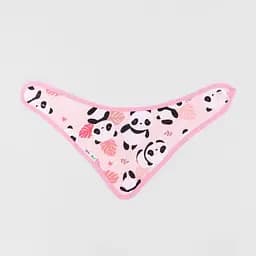 Слинявчик-шарф Панда рожевий Akuku A1511 Рожевий (2000990071620)