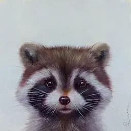 Картина постер на полотні BrushMe Єнотик