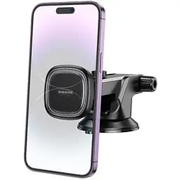 Крепление для телефона Borofone BH97 NT Ice center console Магнитное Черно-серое