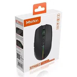 Комп'ютерна мишка MeeTion BTM002 Wireless/Bluetooth Black (MT-BTM002-A) - мініатюра 2