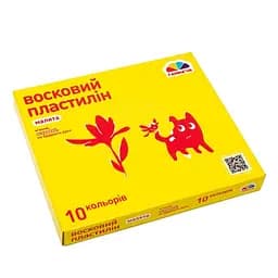 Набор для лепки пластилин "Малыши" ГАММА'UA 100304, 10 цветов