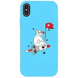 Чехол-накладка Toto Matt TPU 2 mm Print Case Apple iPhone XS Max #46 Koala Sky Blue
