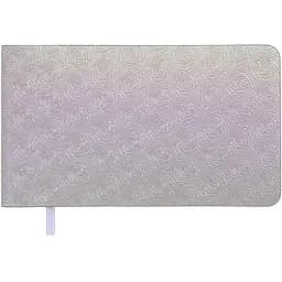 Щотижневик датований Buromax Bloom 2026 153 x 87 мм штучна шкіра срібний (BM.2911-24)