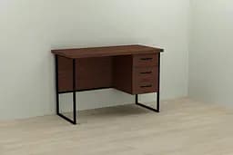 Комп'ютерний стіл Ferrum-decor Гаррі 75x140x60 чорний ДСП Венге 32мм (FRD-105769)