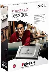 SSD накопичувач Kingston XS2000 BOC 2TB USB 3.2 Gen2 (2x2) Type-C 3D NAND (7166432) - мініатюра 2