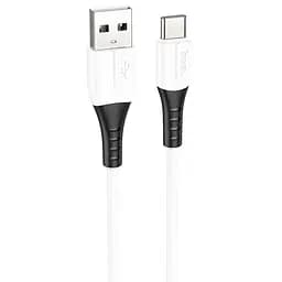 Дата кабель Hoco X82 Silicone USB to Type-C (1m) White