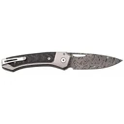 Ніж Lionsteel Twain Damascus Titanium Carbon Fiber Gray - мініатюра 2