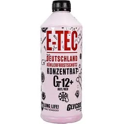 Антифриз E-TEC Gt12+ Glycsol концентрат 1.5 л червоний