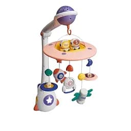 Музична карусель HL 2022-103-1 пульт дистанційного керування, звук, підсвічування різнокольоровий