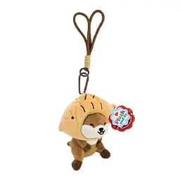 Мягкая игрушка-брелок "Выдреныш" Plush and Co PLC25004-3, 14х10х12 см