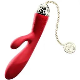 Смарт-вібратор кролик Zalo Rosalie Bright Red