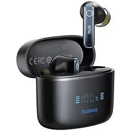 Навушники бездротові Baseus Bowie 30 з шумозаглушенням до 65 годин чорні