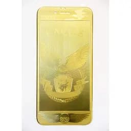 Декоративное стекло для iPhone 5 5s SE с рисунками гравировки металл