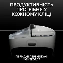 Миша комп'ютерна Logitech Pro X Superlight 2 Dex White (910-007363, 910-007366) - мініатюра 5