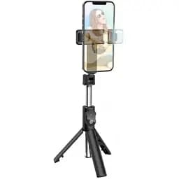 Трипод монопод Borofone BY8 Magic Mirror Fill Light Live broadcast holder для селфі та блогерів - мініатюра 2