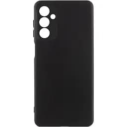 Чохол TPU GETMAN Liquid Silk Full Camera для Samsung Galaxy A14 4G/5G Чорний / Black