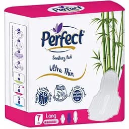 Прокладки ультратонкие Perfect Natural Ultra Thin Long 7 шт.