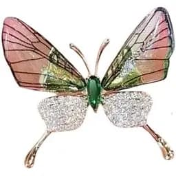 Брошь Бабочка женская брошь-булавка
