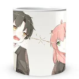 Кружка GeekLand Семья шпиона Spy x Family Аня и Демиан SXF 02.007 330 мл белая