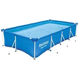 Басейн каркасний Steel Pro BESTWAY 56424 400Х211Х81 см, фільтр-насос