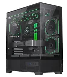 Корпус GameMax Vista 2 A Tempered Glass без БЖ Black (VISTA 2 AB)