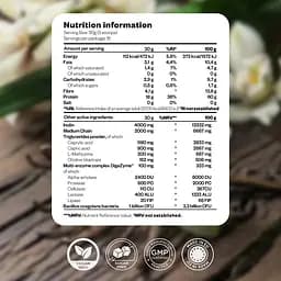  Веганський протеїн Perla Helsa із патентованим ферментним комплексом DigeZyme 450 г - мініатюра 10