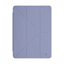 Чохол-книжка для планшета Apple iPad 10.2 (2019)/10.2 (2020)/10.2 (2021), Y-Type PEN, фіолетовий, магнітний, з тримачем для стилуса, протиударний, обкладинка з функцією підставки, екошкіра + ТПУ, функція автоматичного пробудження/сну