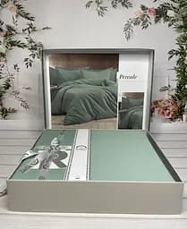 Постільна білизна Percale Yesil Сатин Преміум Romeo Home pbe0051810