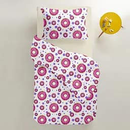 Набір простирадл на резинці Cosas DOTS CS1 60х120х12 см (SetSheet_Beige_DotsRose_120x60) - мініатюра 7