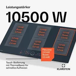 Індукційна варильна поверхня Klarstein Delicatessa 90 Full Flex (10046558) - мініатюра 6