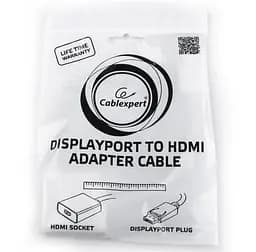 Адаптер Cablexpert DisplayPort вилка - HDMI розетка - мініатюра 2