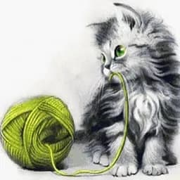 Алмазна мозаїка за номерами повна викладка на підрамнику Цікавий кульку 30 * 30 см