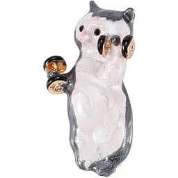 Брошь Кот с гантелями (494693254)