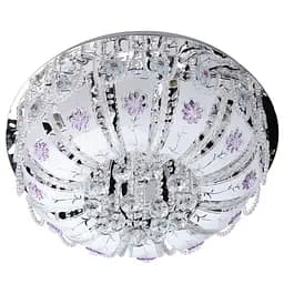 Люстра стельова Brille розумна кришталева E14 40W WH (BCL-625C/9)