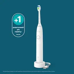 Електрична зубна щітка Philips Sonicare HX7108/01 серії 5300 біла - мініатюра 14