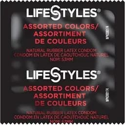 Презервативы LifeStyles Assorted Colors разноцветные 6 шт. (ROZ6400230476)