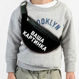 Сумка-бананка с печатью фото,картинки,надписи,логотипа,под заказ оптом,сумка через плечо (00204)