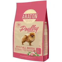 Сухой корм Araton Dog Adult Poultry для взрослых собак всех пород 15 кг