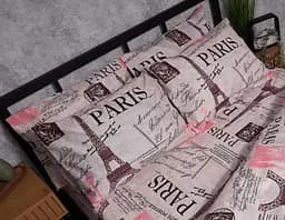 Набір наволочок Moon&Star Мікросатин Premium Paris Souvenir 50х50 см 2 шт - мініатюра 2