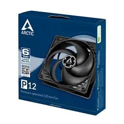 Вентилятор Arctic P12 Black (ACFAN00118A) - мініатюра 2