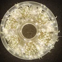Гірлянда світлодіодна від мережі Роса Y25-27WW 19576 20 м 500 LED теплий жовтий - мініатюра 2