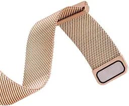 Браслет Watchbands 22мм - рожево-золотий розмір L нержавіюча сталь Watchbands Galaxy (WB8442408) - мініатюра 2