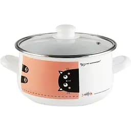 Кастрюля Infinity SD-1619 Cat, со стеклянной крышкой, 24 см, 6 л (6873769)