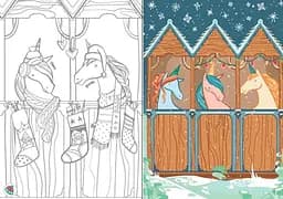 Розмальовка Transfer Activity Book Unicorns - Hannah Watson, англ. мова (9781474950930) - мініатюра 2